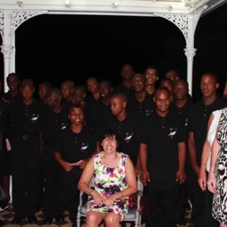 Amy's Gift to st' Lucia with anice and Richard Winehouse Collins